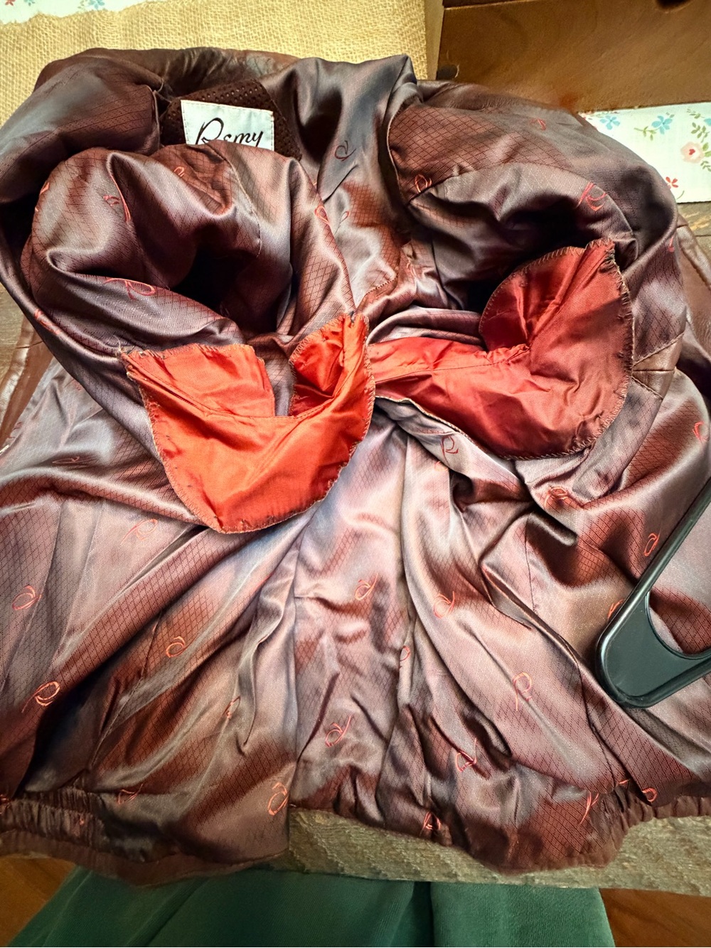 Stunning Vintage 80’s Remy Soft Leather 42 L Jacket with suede features GUC RARE - Picture 11 of 15